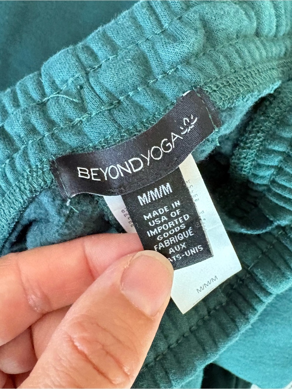 Beyond Yoga On The Go Jogger Size Medium Dark Spruce Green - Picture 7 of 8
